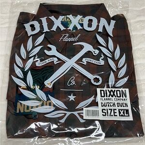 New DIXXON The Dutch Oven Flannel Mens XL BNIB